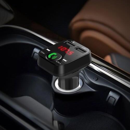 New Arrival FM Transmitter Car Kit Wireless Handsfree Adapter High Quality Car Radio Modulator Dual USB Charger MP3 Player