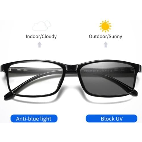 FENCHI Blue Light Filter Blocking Glasses Photochromic Computer Anti-Radiation Glasses Anti Blue Light Glasses