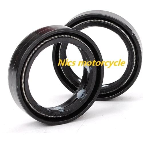A pair Dirt PIT Bike 33*45*10.5 33x46x11 Motorcycle Front Fork Damper Oil Seal and Dust Seal Front Fork Damper Shock Absorber
