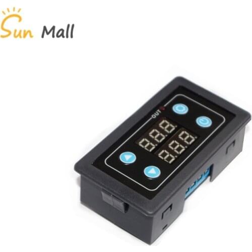 DC5V/12V/24/ AC220V/85-265V Digital Display Time Relay Module Timer Cycle Control Relay Module