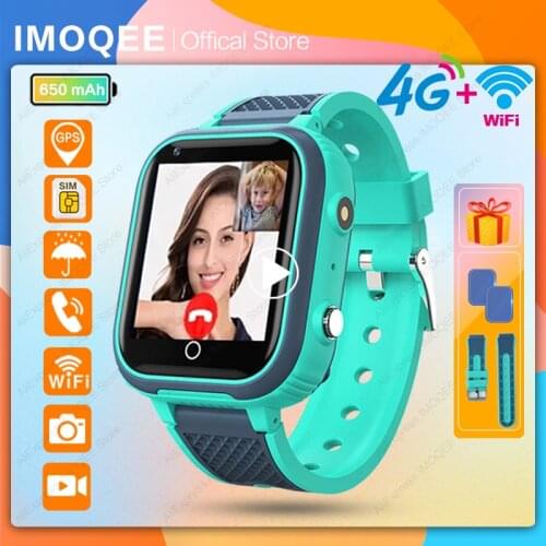 Smart Watch Kids GPS 4G Wifi Tracker Waterproof Smartwatch Kids Video Call Phone Watch Call Back Monitor Smartwatch LT21