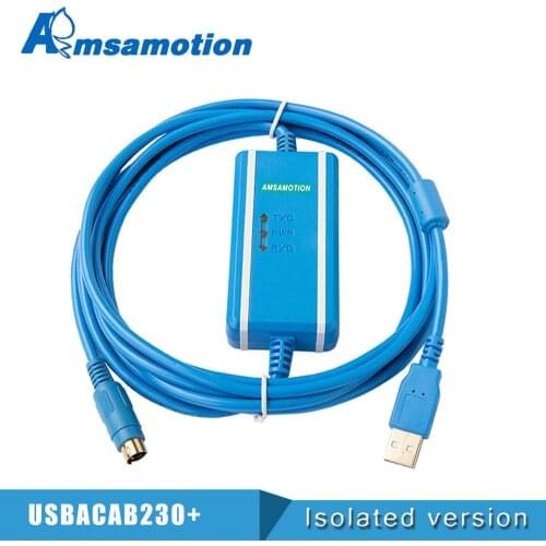 USB-DVP Suitable Delta DVP PLC Programming Cable USBACAB230 ES EE SS Series Communication