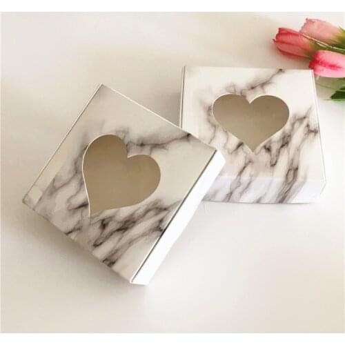 50PCS Multi Size Aircraft Handmade Gift Boxes With PVC Windows Kraft packaging box бижутерия Packaging Box
