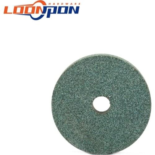 75mm 60# Ceramic Grinding Wheel Polishing Rotary Tool Grinder Metal Steel Stone Carbide Thickness 10mm Bore