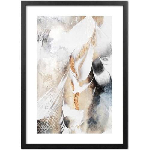 Ink Abstract Wall Art Paper Painting Landscape Wall Pictures For Living Room Decor