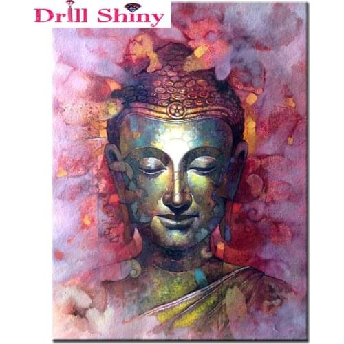 5d diy diamond embroidery Buddha&flower diamond painting Cross Stitch full square Rhinestone mosaic home decoration