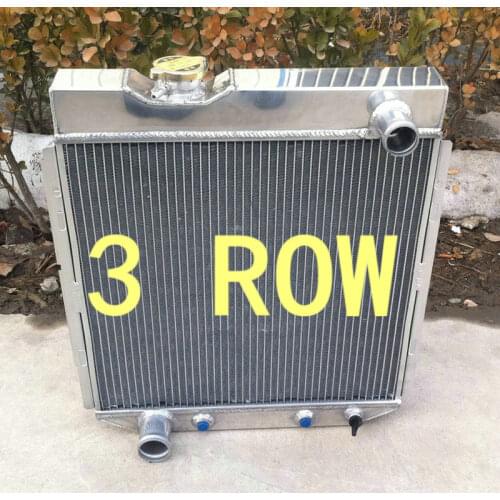 Aluminum Radiator For 3 Row FORD Mustang V8 ENGINE 5.0L 1964-1966 64 65 66