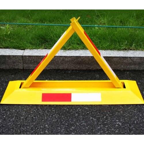 Car auto position lock close device parking place stop car steering wheel lock Simple and economical parking lock parking stop