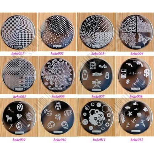 Big Sale ! 2015 Newest Nail Art Stamp Stamping Image Template Plate HEHE Series 30 (01~24) *** NEW