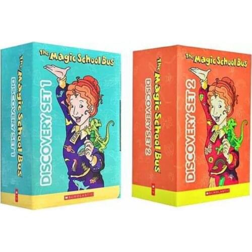 5-12 year Childrens English story book Magic School Bus Discovery picture book help child be reader early education 20pc/set