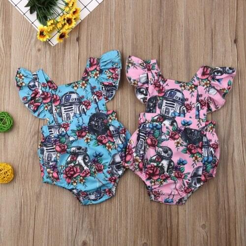 Citgeett Summer Cute Newborn Baby Girls Floral Romper Jumpsuit Playsuit Outfits Sunsuit Clothes