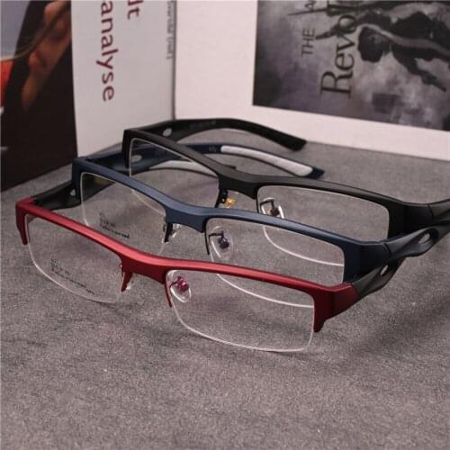 Rockjoy Eyeglasses Frames Male Sports Glasses Men TR90 Wide Spectacles for Reading/myopia/optical Lens Eyewear Plain Fashion