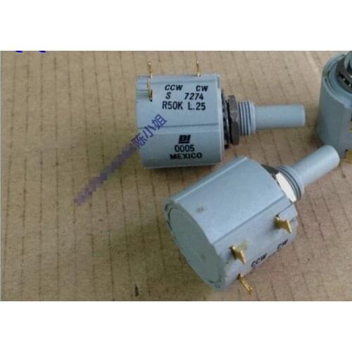 Original new 100% multiturn potentiometer resistance 7274-R50K 50K + 10% ten turn potentiometer (SWITCH)