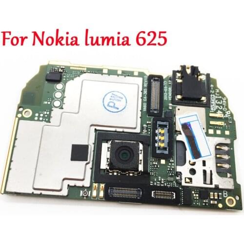 Full Work Original Unlock Motherboard Electronic Panel Circuits Cable FPC For Nokia lumia 625 Logic with Global Firmware