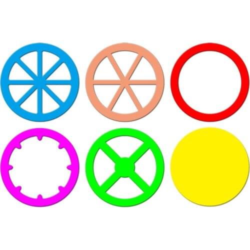 Round With Inner Hexagon Shaker Toy Mould Cutting Dies HY1550 Wooden Dies Suitable for Common Die Cutting Machines on the Market