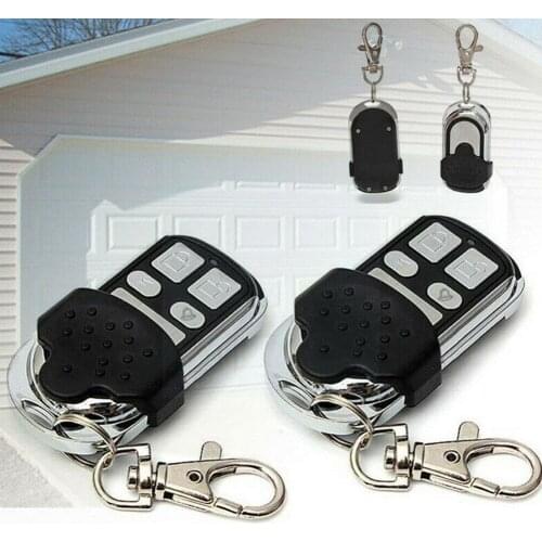 868Mhz Copy Type Big Slide Metal Four-button Remote Key Door Garage Road Clone Gate Self-Copy Control Door Car Home Garage L0C3