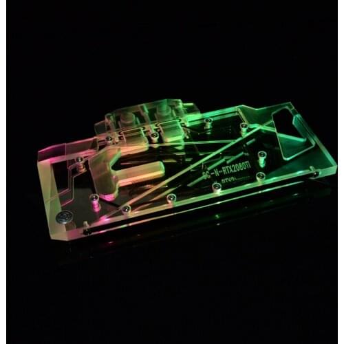 Syscooling RTX2080TI, Full Cover Graphics Card Water Cooling Block, For Colorful RTX2070 UTLA Gaming