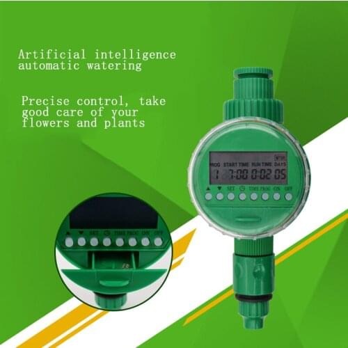 Intelligent Timer Irrigation Device Automatic Electronic Timing Control Water Valve Home Garden Watering