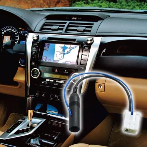Universal Car Radio Stereo Antenna Adapter Aerial Connector Male Car Audio Cable For Toyota 2010-2013