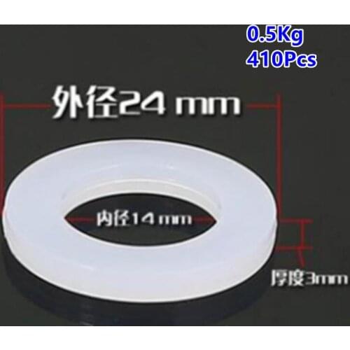 0.5Kg Silicone Seal Gasket Seal Thicken Spacer O Ring Seal Shower Seal Bellow Tube Faucet Water Seal