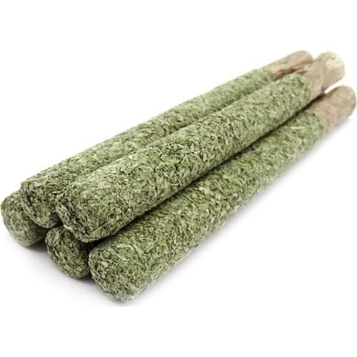 Legendog 5Pcs Natural Catnip Stick Pet Cat Catnip Toy Chew Molar Cleaning Teeth Stick Cat Snacks Stick Silvervine Stick