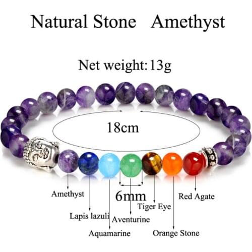 6mm Lava Stone Pave 7 Chakra Bracelet Black Lava Healing Balance Beads Reiki Buddha Prayer Natural Stone Bracelet Jewelry