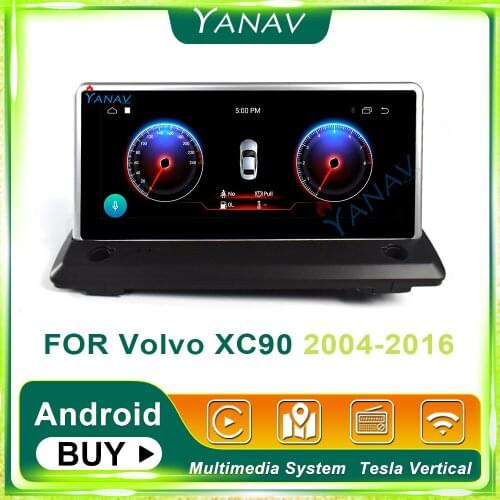 Android GPS navigation for-Volvo XC90 2004-2016 car video HD touch screen multimedia car stereo MP3 player auto radio DVD player