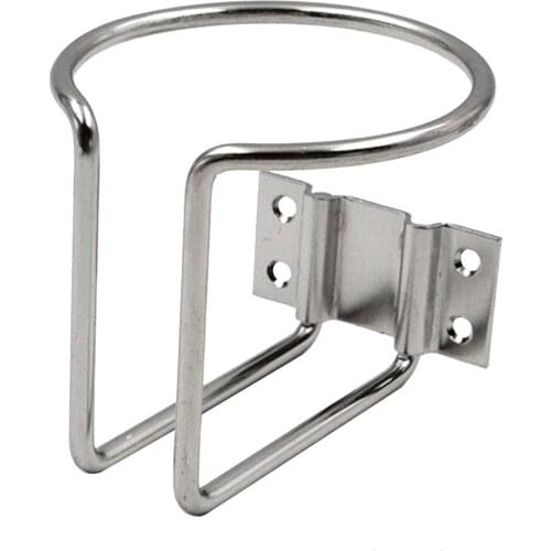 Car Cup Holder Stainless Steel Water Drink Beverage Bottle Stand Holder For Marine Boat Yacht Truck RV