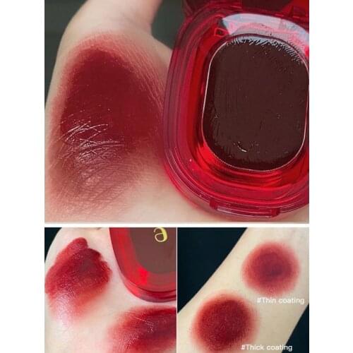 Gellas Ice Crystal Lip Balm Moisturizing Glitter Shimmer Lipstick Lasting Waterproof Non-stick Cup Not Fade With Brush TSLM2