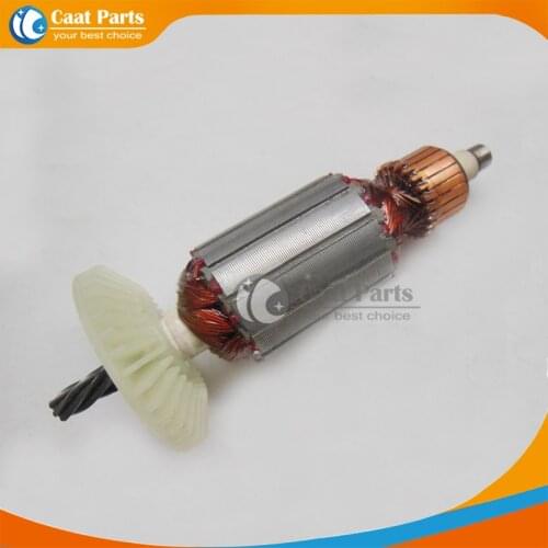 Free shipping! AC 220V 6-Teeth Drive Shaft Electric Hammer Armature Rotor for Hitachi D13VG, High quality