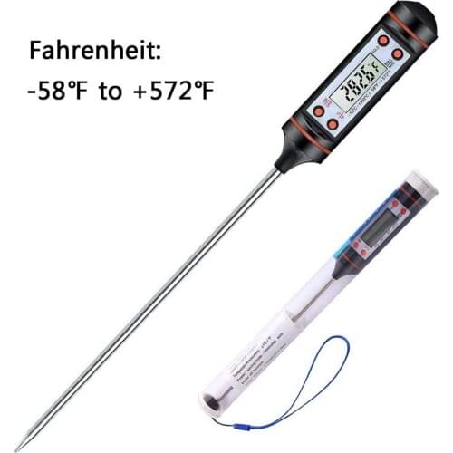 Kitchen Digital Food Thermometer Household BBQ Cooking Meat Cake Candy Fry Grill Dinning Instant Read Oven Thermometer Tools