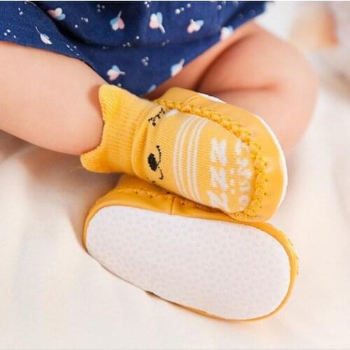Baby shoes Socks girls boys Booties Toddler First Walkers Cotton upper Colorful Shoes Soft Prewalker Soft Sole Anti-Slip Shoes