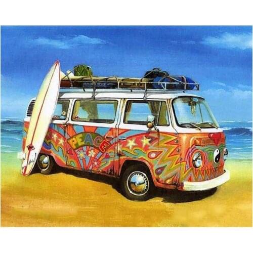 DIY Diamond Painting By Number Kits,Full Drill,Diamond Embroidery Painting Cross Stitch Arts Craft Decor