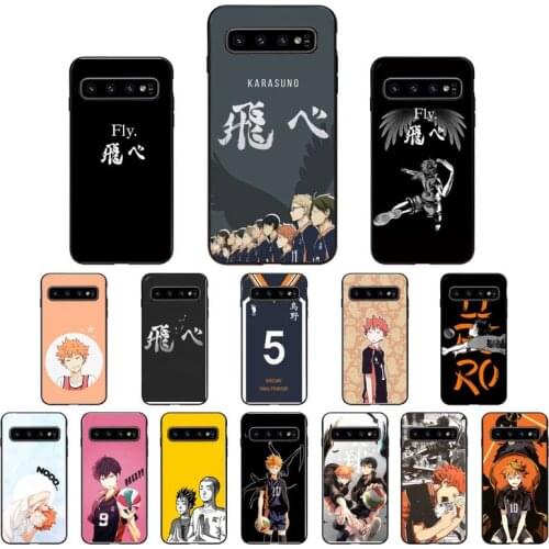 Haikyuu cartoon Phone Case For Samsung A40 A31 A50 A51 A71 A20S S8 S9 Plus note 20 ultra