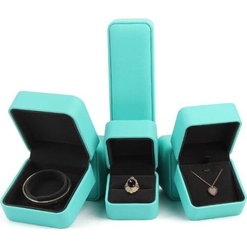 Wedding Ring Pendant Box Valentines Day Small Jewelry Packaging Display Gift Bracelet Necklace Box