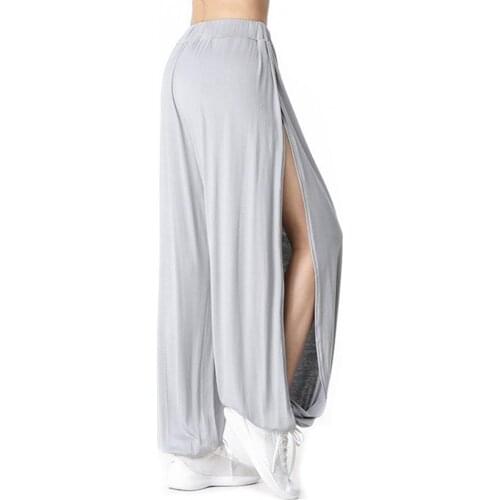 Fashion Women Pants Solid Color Breathable Comfortable Modal Sports Fitness Pants Loose Trousers pantalon femme брюки женские