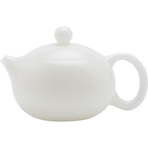 Green Afternoon Tea Set Coffee Pot Maker Infuser Cute White Kyusu Teapot Retro Kettle Different Flavors Waterkoker Home Eg50ch
