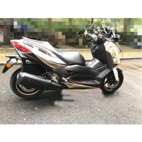 Motorcycle Headlight Fairing Stickers Decals Emblems For YAMAHA XMAX300
