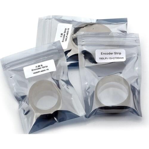 150Lpi 180Lpi Encoder strip 15mm width for Roland Xuli X6 Allwin Human Galaxy Zhongye DX5 DX7 printer head raster strip 180DPI