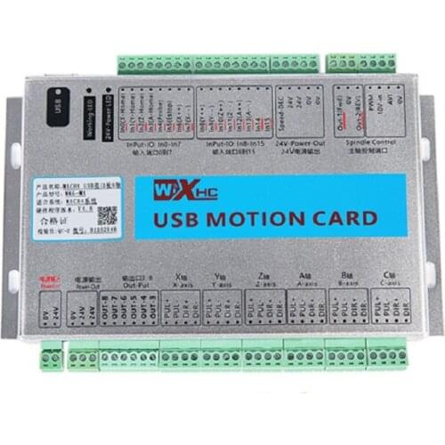 New Mach4 USB 4 axis CNC breakout board Mach4 CNC Controller usb mach4 motion control card