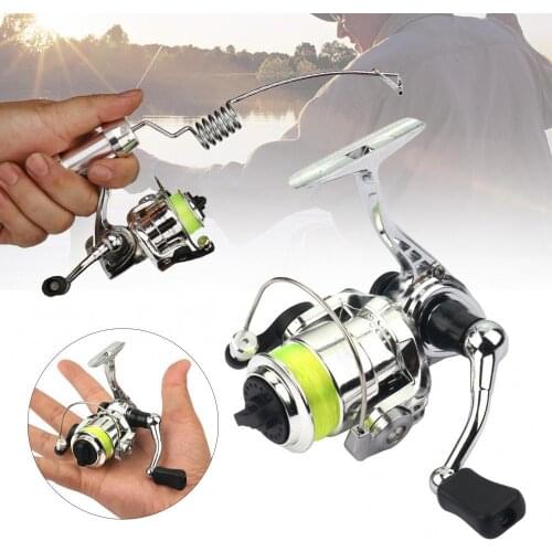 Wholesales Upgraded XM100 Mini Metal Fishing Reel Spinning Wheel Bearing Fish Tackle Gear
