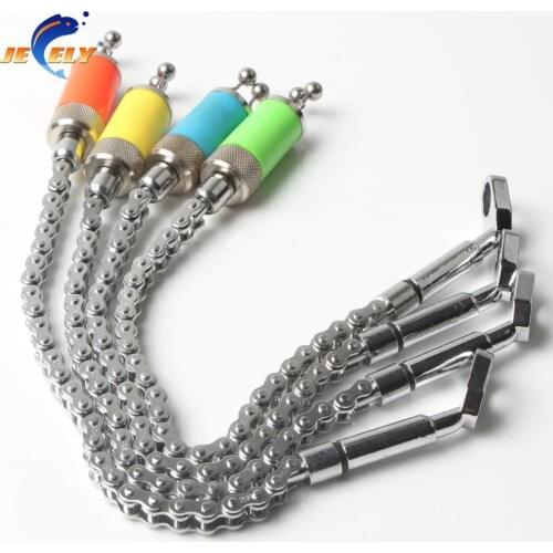 Fishing Swinger Steel Chain Stainless Steel Aluminum Set Swinger Carp Fishing Indicator 4 Colors for bite alarm