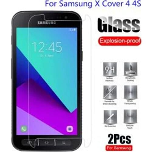 Glass For Samsung X Cover 4s Xcover4 Tempered Glass 9H 2.5D Screen Protector For Samsung Galaxy Xcover 4 4S XCover 5.0 Film