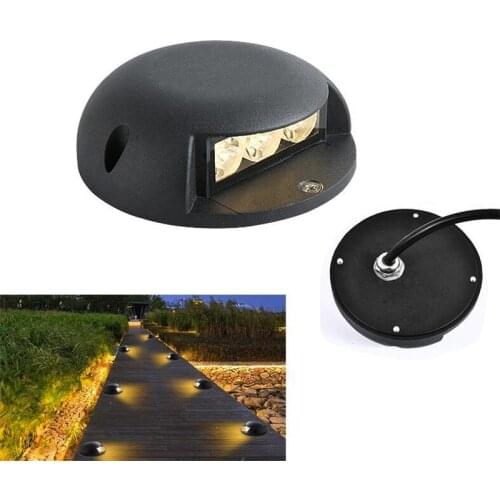 6pcs LED Underground Light Outdoor IP65 Ground Garden Path Floor Yard Stair Steps Spotlight Landscape 2W 6W 3W 9W DC12V AC220V