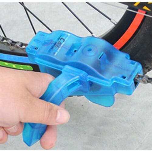 High Quality Bicycle Chain Cleaner Machine Liquid Clean Device Tools Kit For Bike MTB Cleaning Brushes Wash Scrubber Accessories