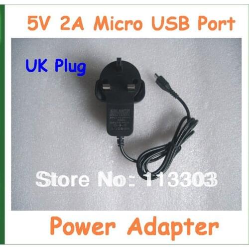 100pcs 5V 2A Micro USB Charger for Tablet PC lenovo A5000 B6000 B8000 A1-07 Miix2 U55GT(Talk 79) Vido M1 PiPo U8 Nexus 7