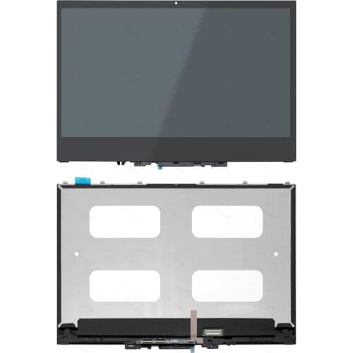 For Lenovo Yoga 720-13IKB 5D10N24291 B133ZAN02.3 3840x2160 UHD 4K LCD Panel Display Touch Screen Digitizer Glass Assembly+Bezel