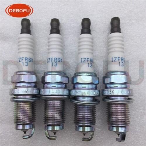 10pcs/lot 12290-RB1-003 IZFR6K13 Iridium Spark Plug For Honda 2007-2013 Accord 2003-2007 12290 RB1 003 IZFR6K-13 12290RB1003