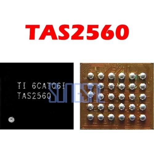 2pcs/lot 100% New TAS2560 For Red mi 5plus note5 max2 Audio IC BGA Chipset