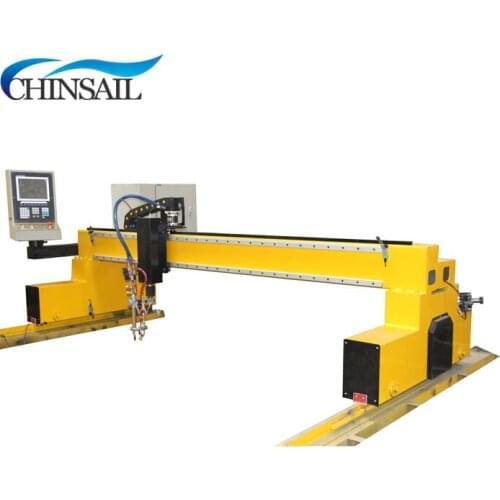 Big size gantry plasma cutting machine for iron steel stainless steel aluminum